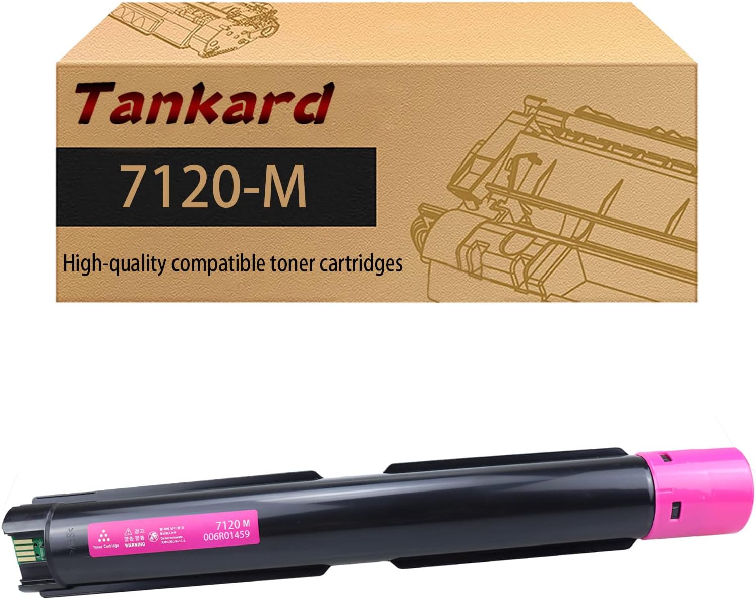 Yellow Toner Cartridge for Xerox WorkCentre 7120, 7125, 7220, 7225 W5104