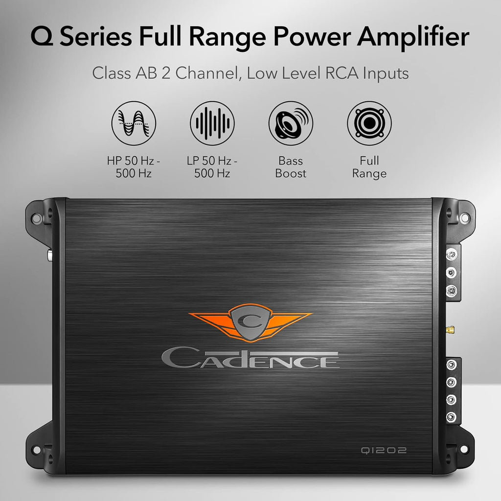 300 Watts Max Power 2 Channel Car Amplifier U116