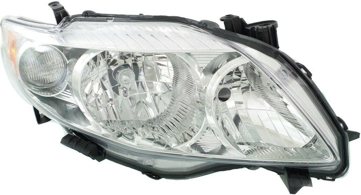 Passenger Side Right Headlight Compatible with 2009-2010 Toyota Corolla Japan Built Model X9679