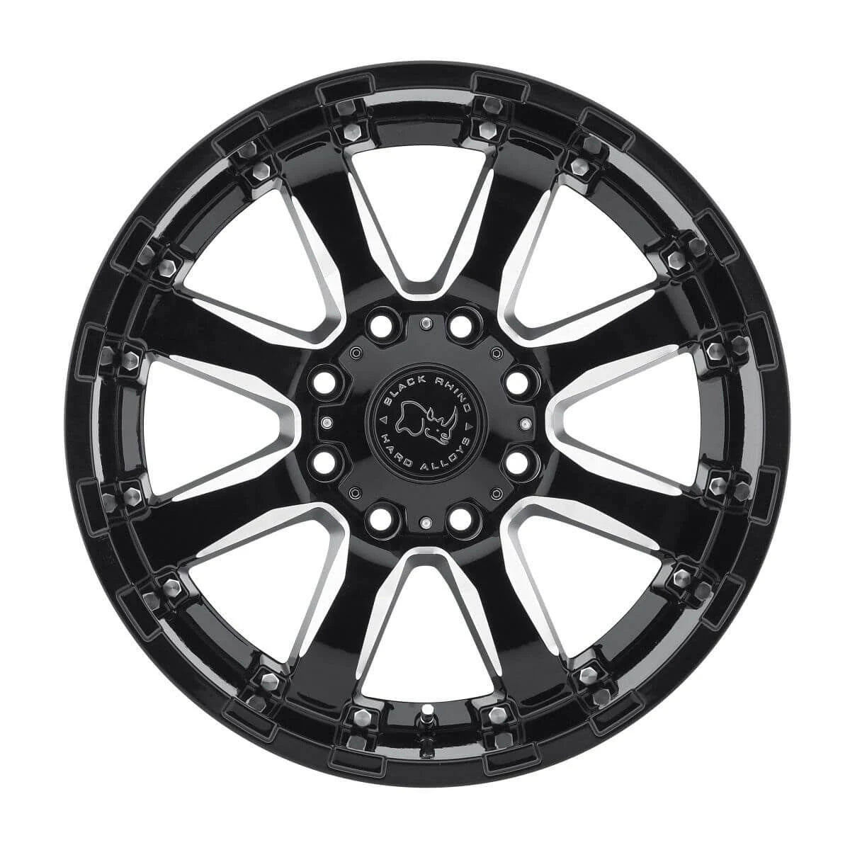 20x9 Gloss Black Wheel with 5x5.5 Bolt Pattern A343