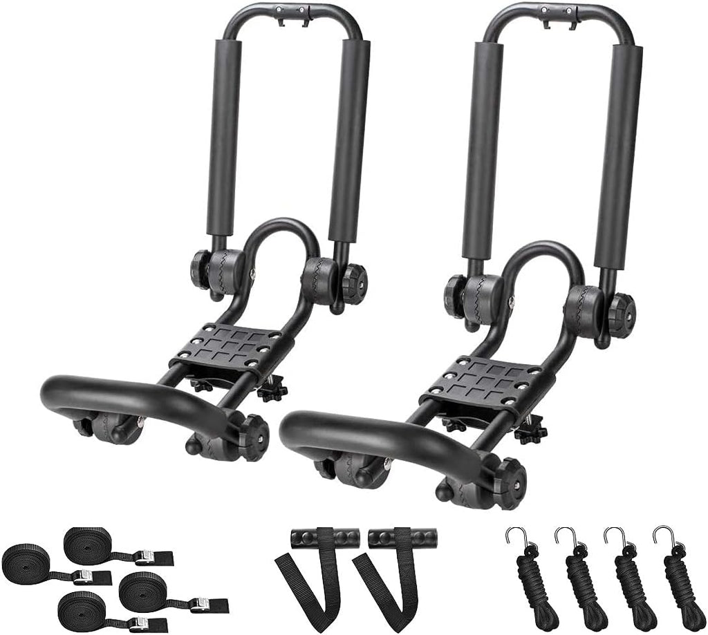 One Pair Fold Down J Bar Kayak Rack Pack of 2 W602