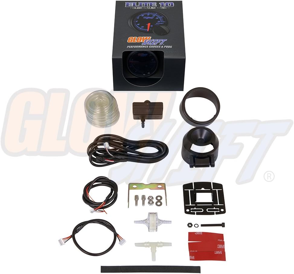 30 PSI Boost/Vacuum Gauge Kit with Electronic Pressure Sensor Z28931